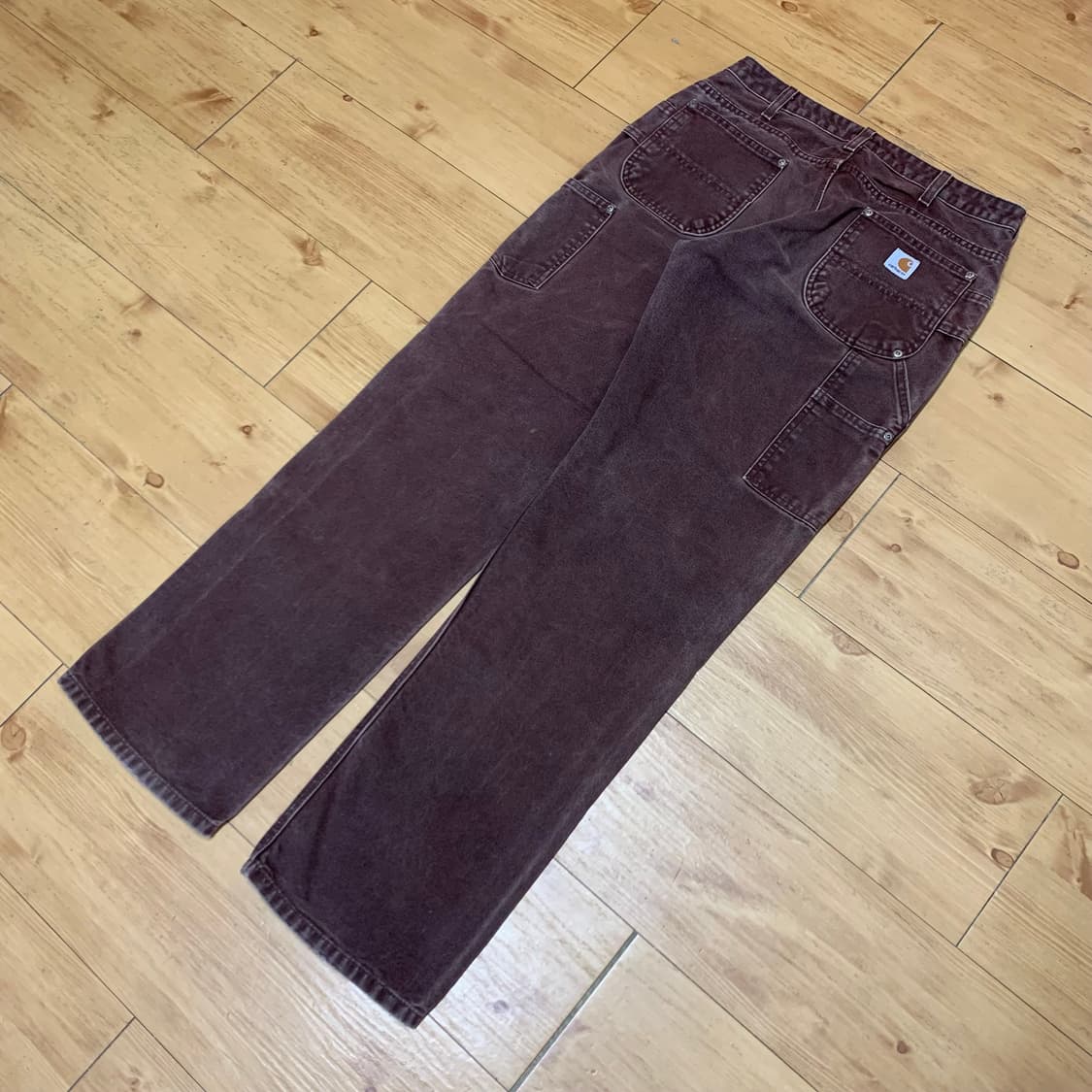 carhartt double knee carpenter wb136 dkb 상품이미지5