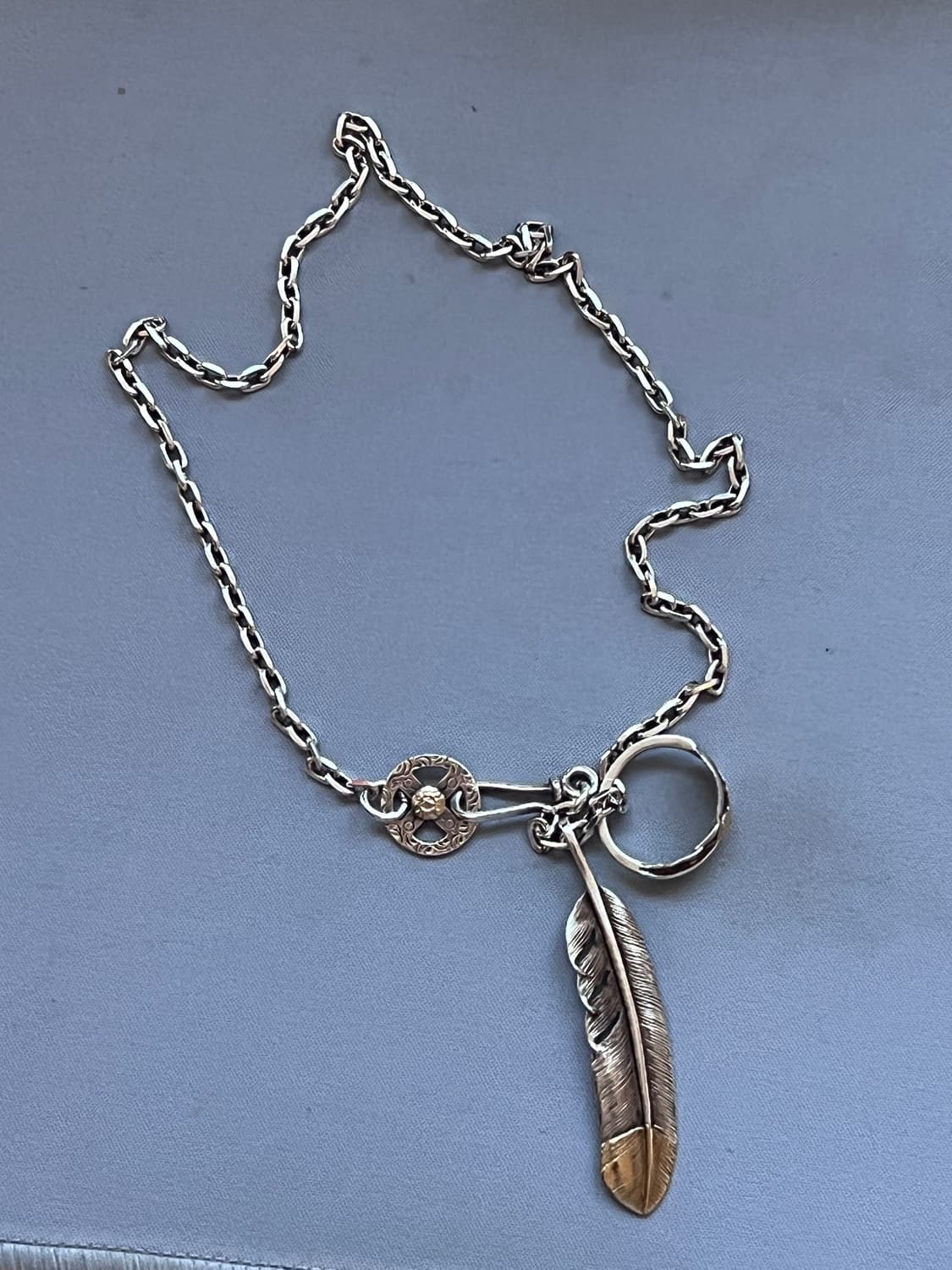 퍼스트애로우즈 하금 라지, 체인, 페더링 세트 팝니다. 상품이미지2