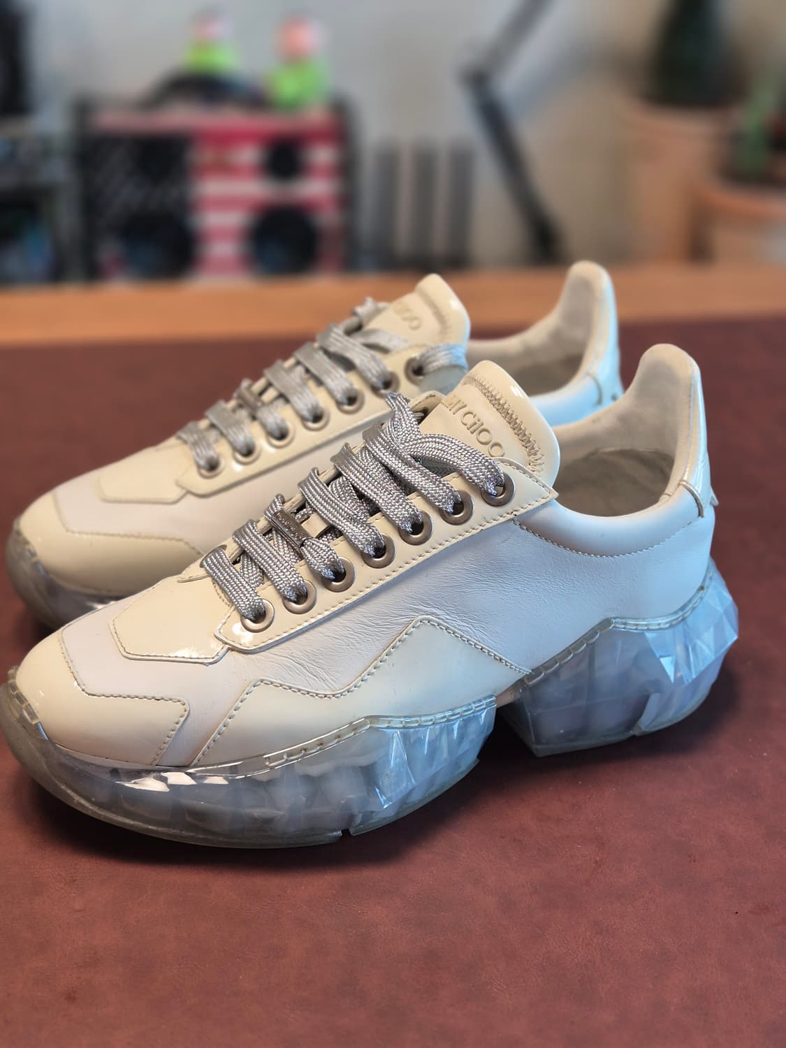 245-250(38) 정품 지미추 다이아몬드  상품이미지1