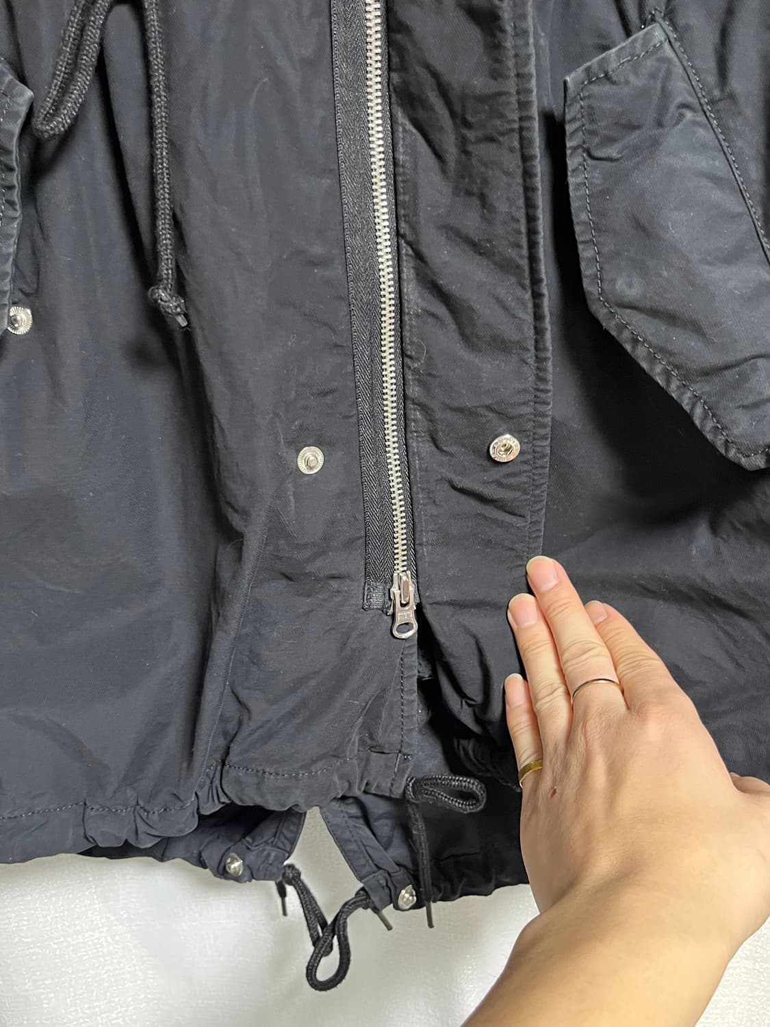 아디다스 돕바 야상 롱자켓 점퍼 85 상품이미지7