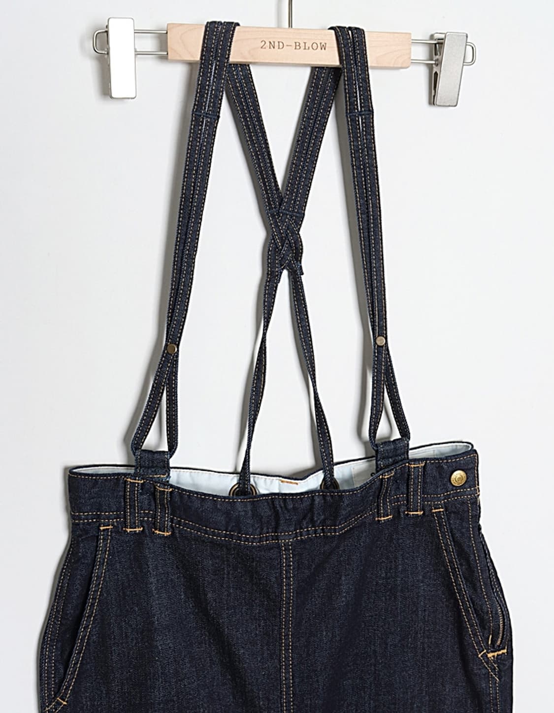  SOMETHING by EDWIN Suspender Skirt (27) 상품이미지7