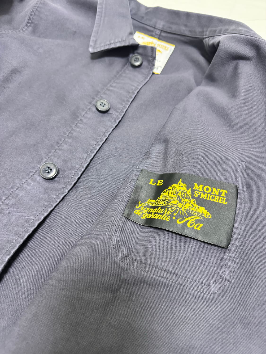 (새상품) 르몽생미셸 워크 자켓 & 바지 세트 그라파이트 컬러 상품이미지3