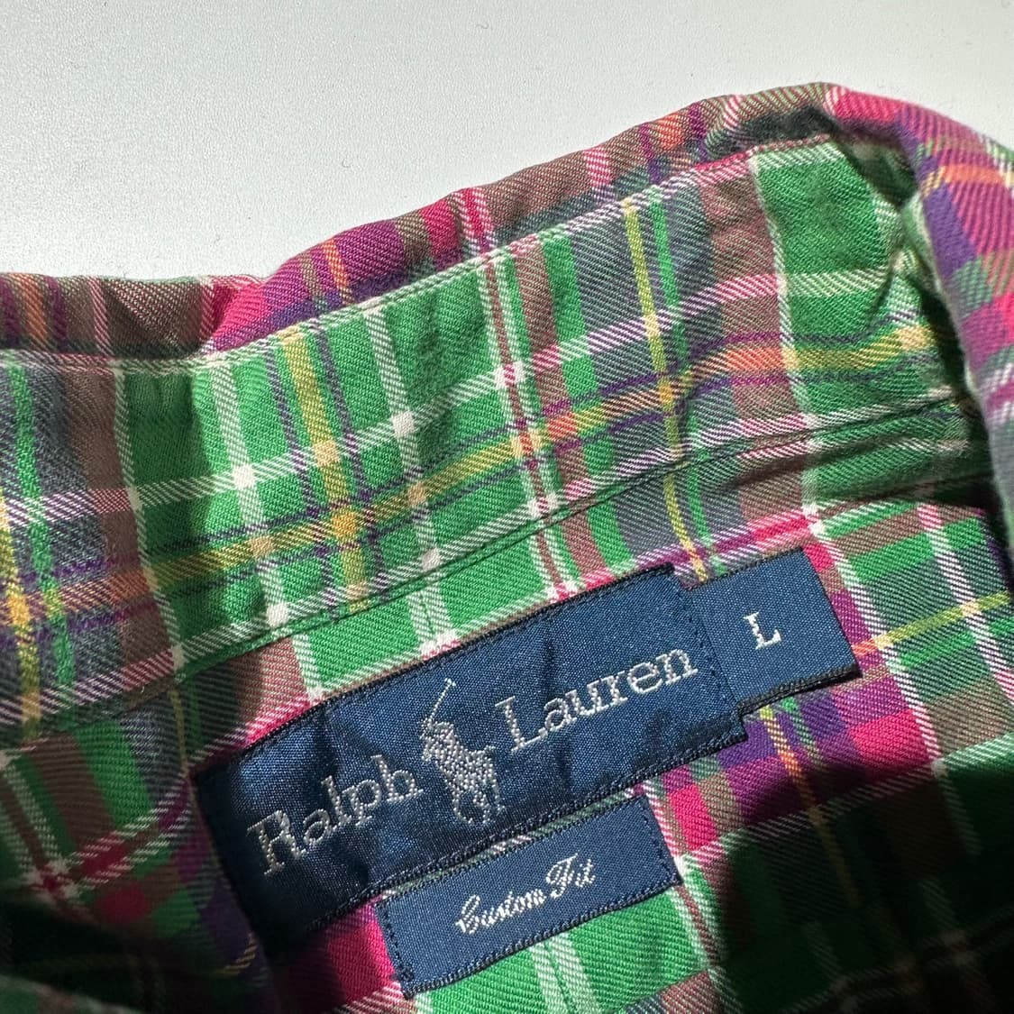 폴로 랄프로렌 체크셔츠 상품이미지4