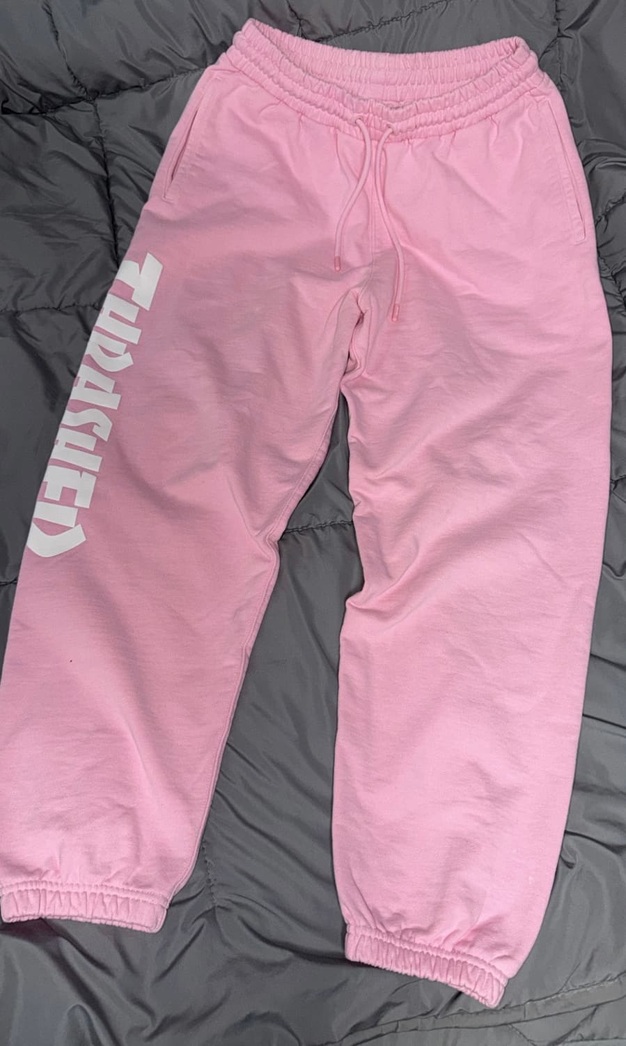 트레셔 조거 팬츠 핑크 상품이미지2
