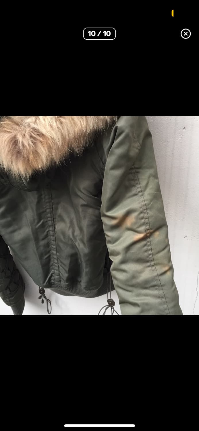 아비렉스 n2b 레이스업 셔링 패딩 상품이미지10