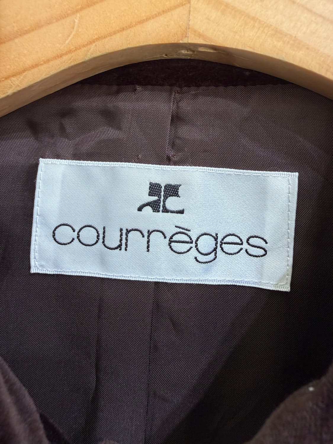 빈티지 COURREGES 벨벳 자켓  상품이미지5