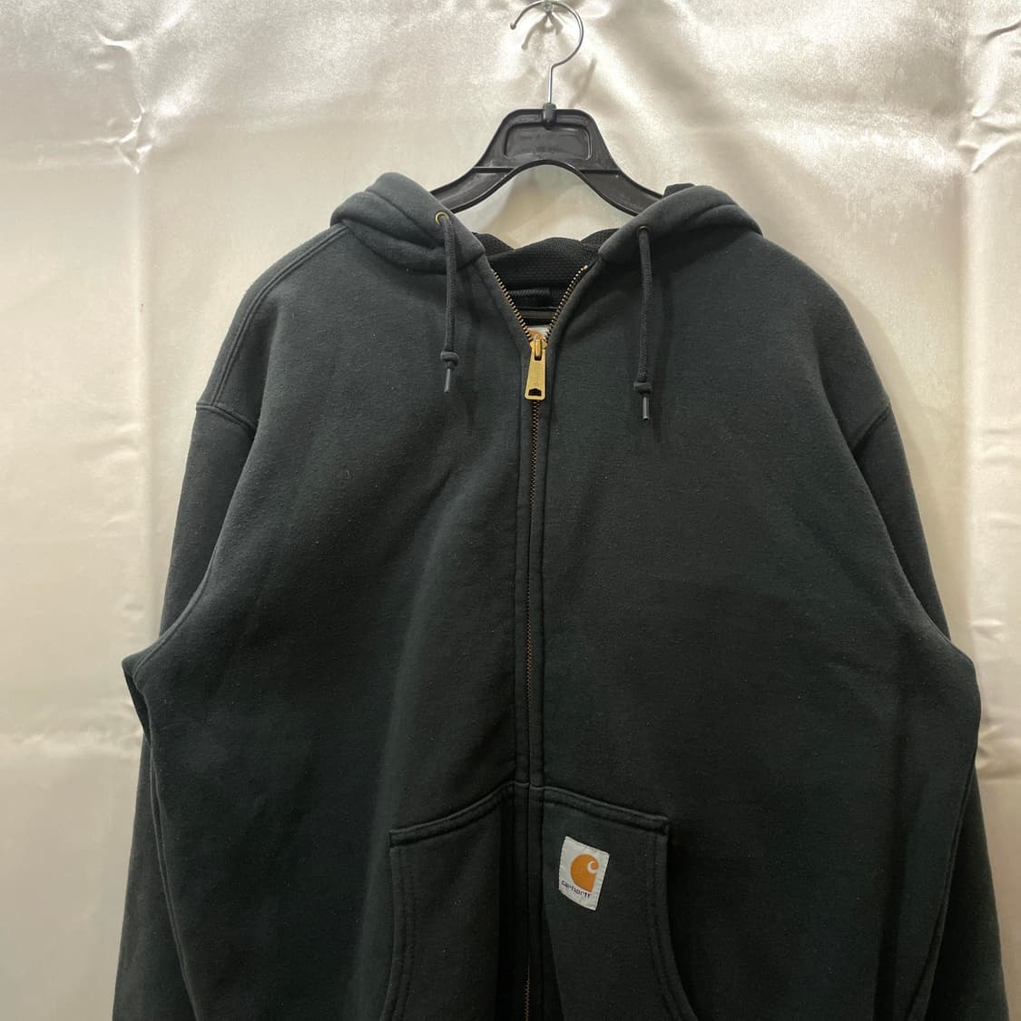 칼하트 그레이 써멀 후드 집업 상품이미지2