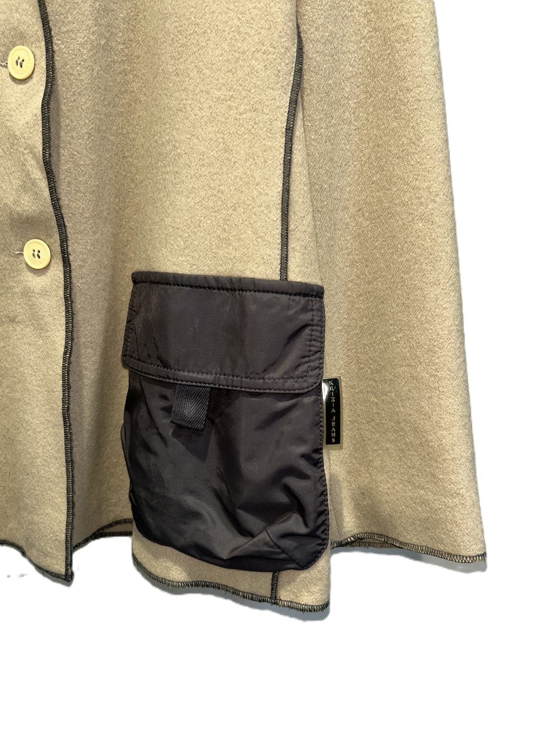 KRIZIA JEANS 울 블레이저 자켓 상품이미지4