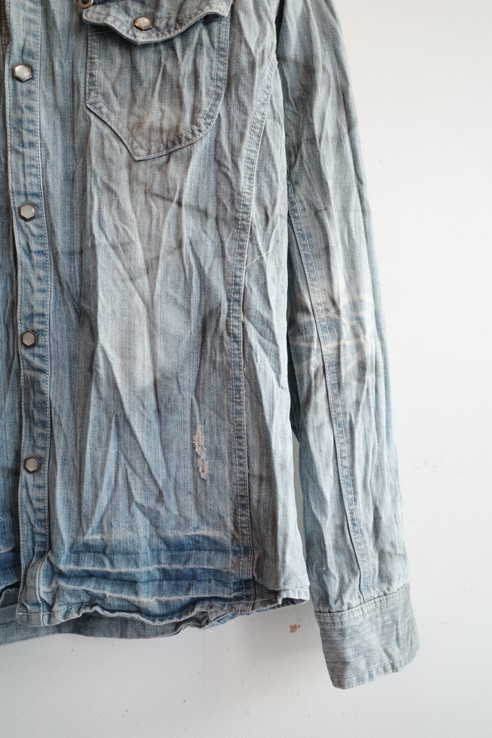 Japan brand 웨스턴 자수 셔츠  상품이미지6