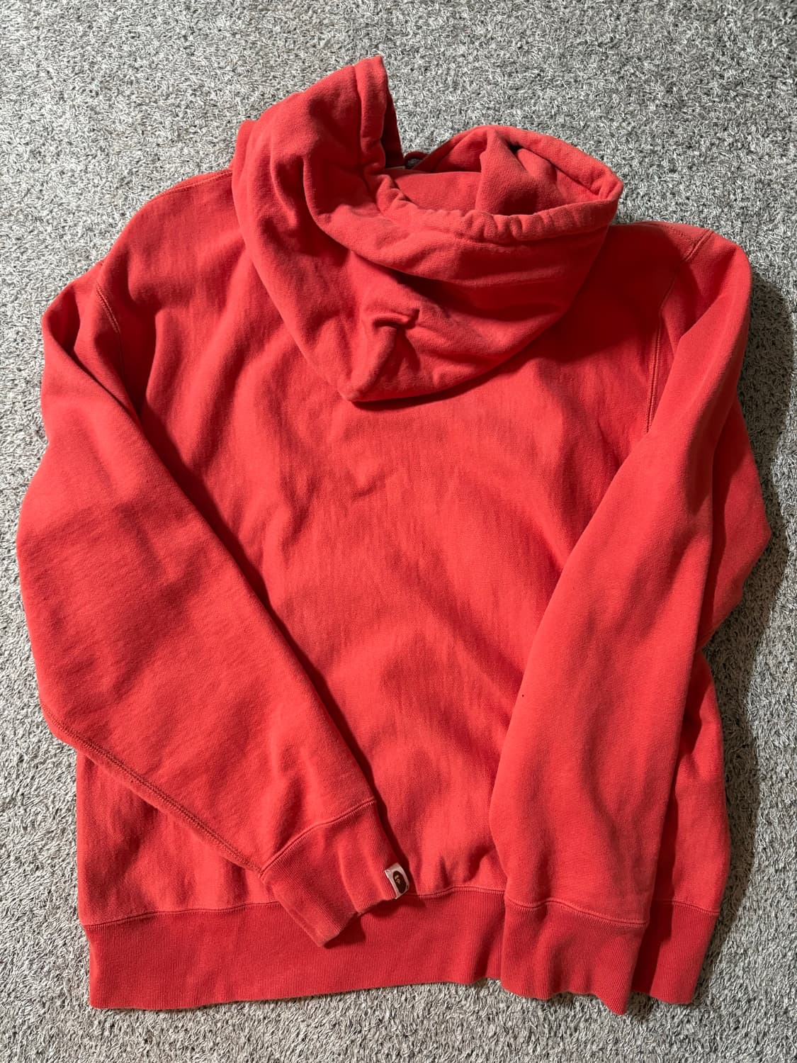 [트레저 아사히 손민수 하실분]베이프 클래식 빅로고 후드티 상품이미지4