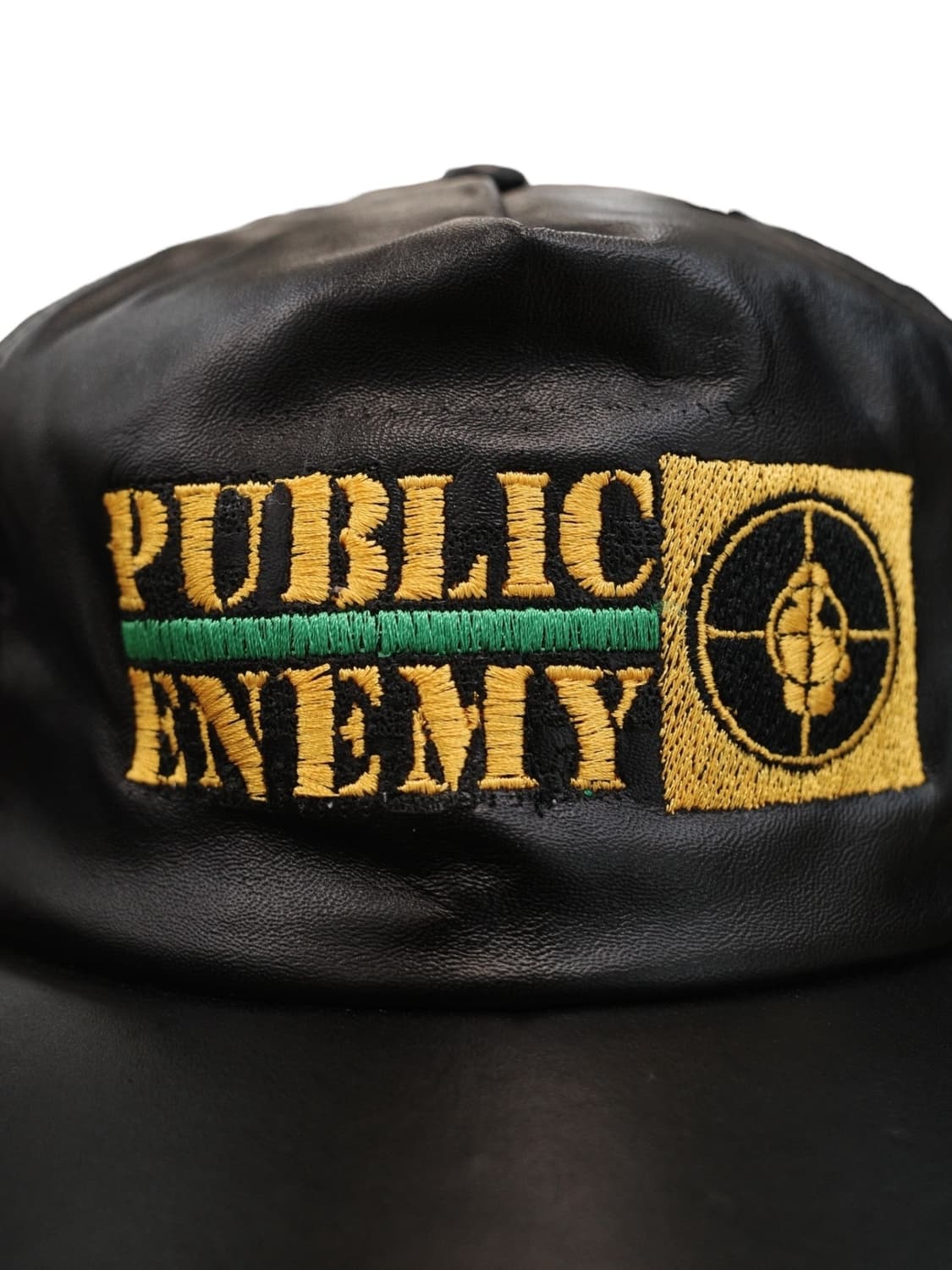 90’s 퍼블릭 에너미 레더 볼캡 상품이미지2