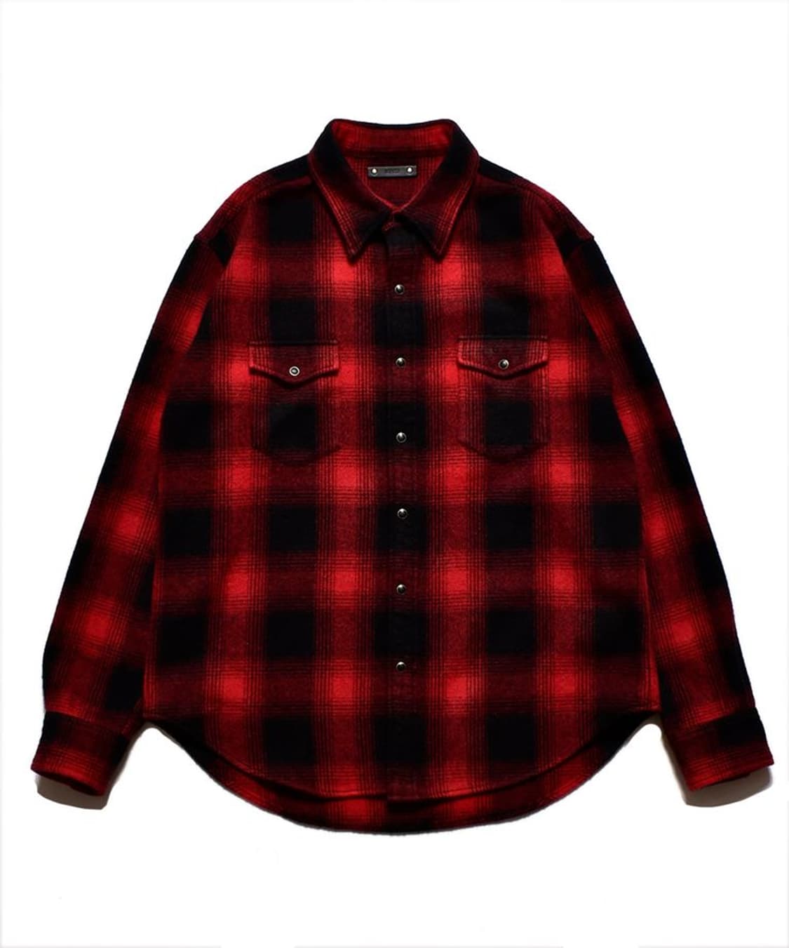 마인데님 Ombre Check Flannel RF Western SH 상품이미지1