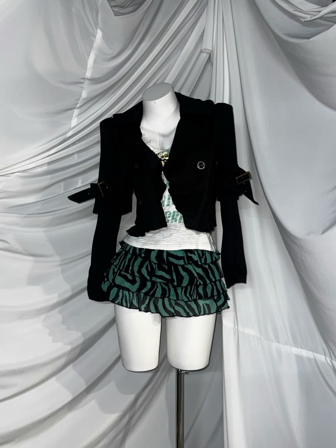 예약중)엑시즈팜 민트 지브라갸루 코디세트 상품이미지8