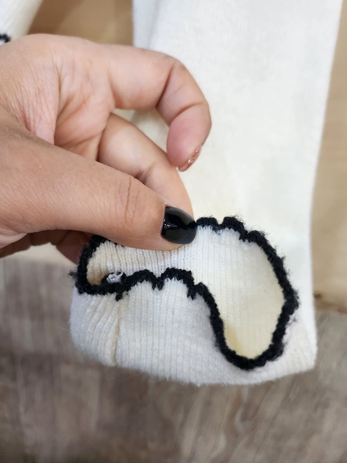 377) RAINDROPS 배색포인트 카디건 상품이미지5