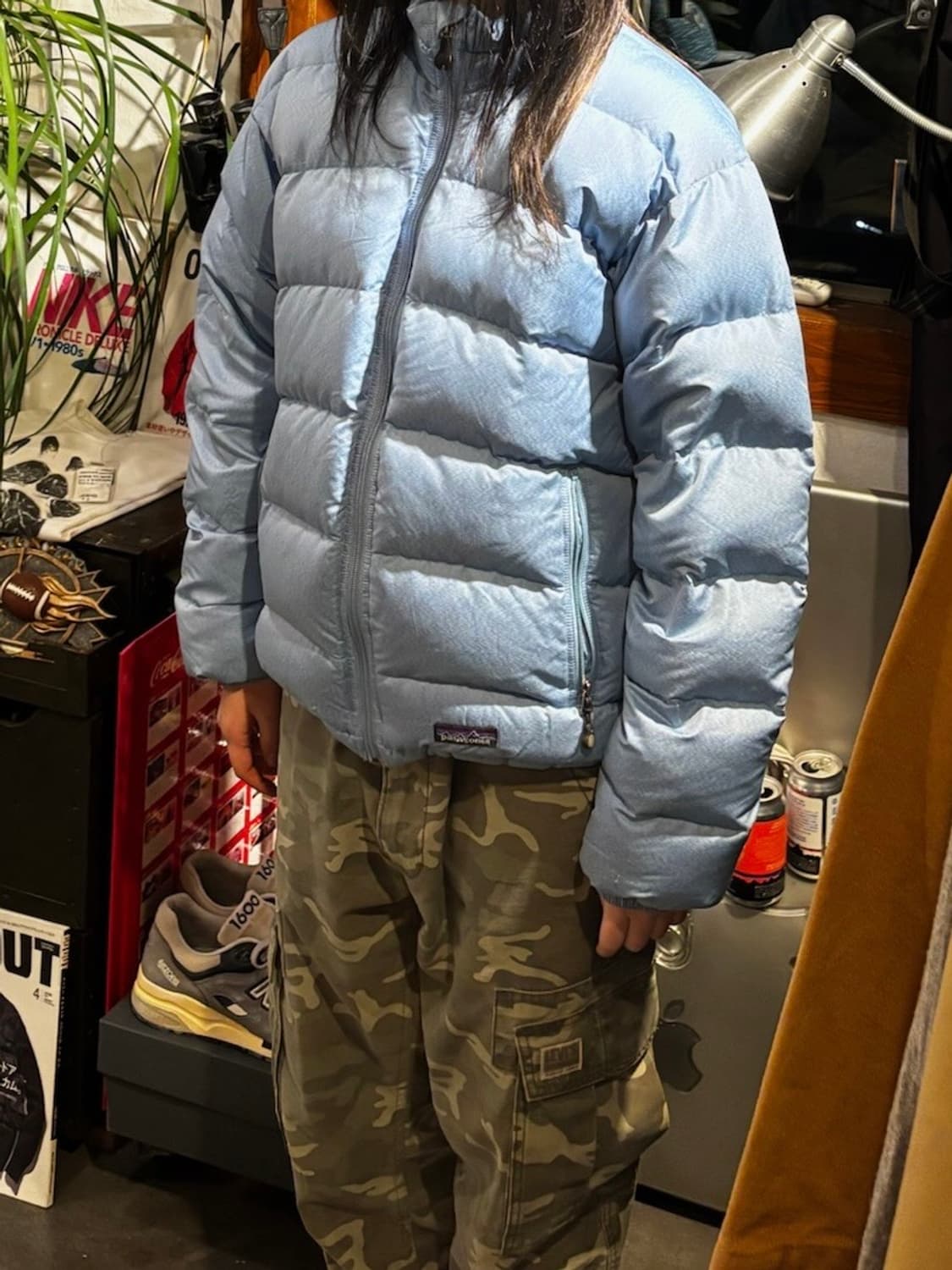 파타고니아 패딩 하늘색 상품이미지2