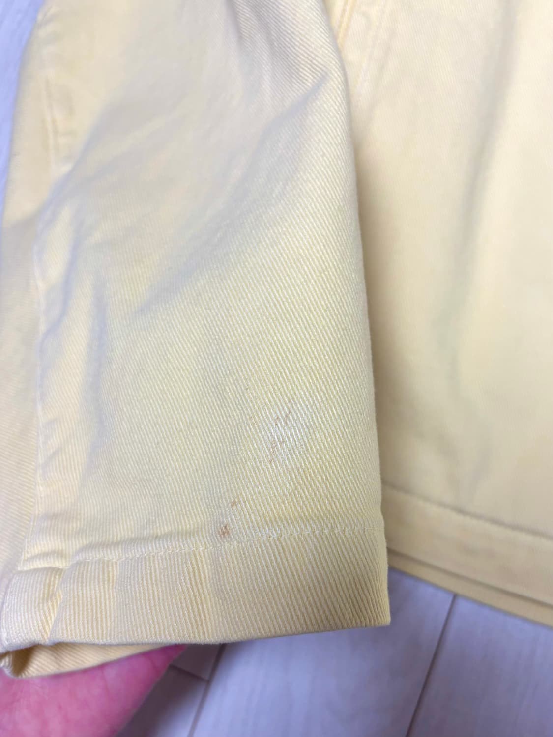 [EE] GARMENT DYED BLOUSON / L.Yellow (M) 상품이미지9
