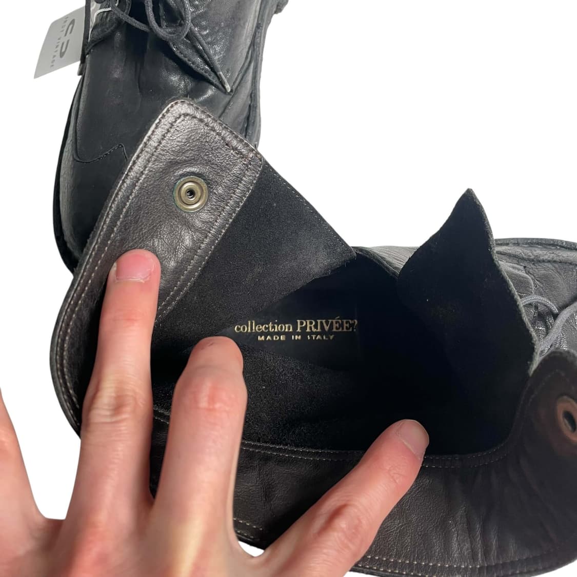 Collection privee? 발목 커버 레더 슈즈 (265) 상품이미지6