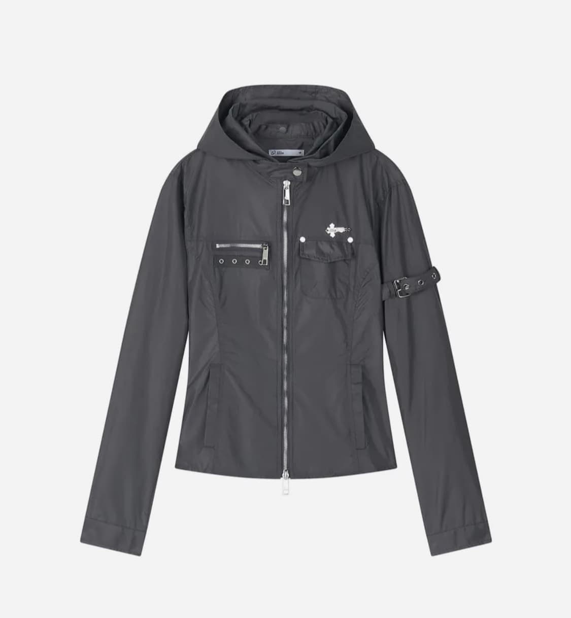 일리오 바람막이 재킷 Charcoal Biker windbreaker j 상품이미지1
