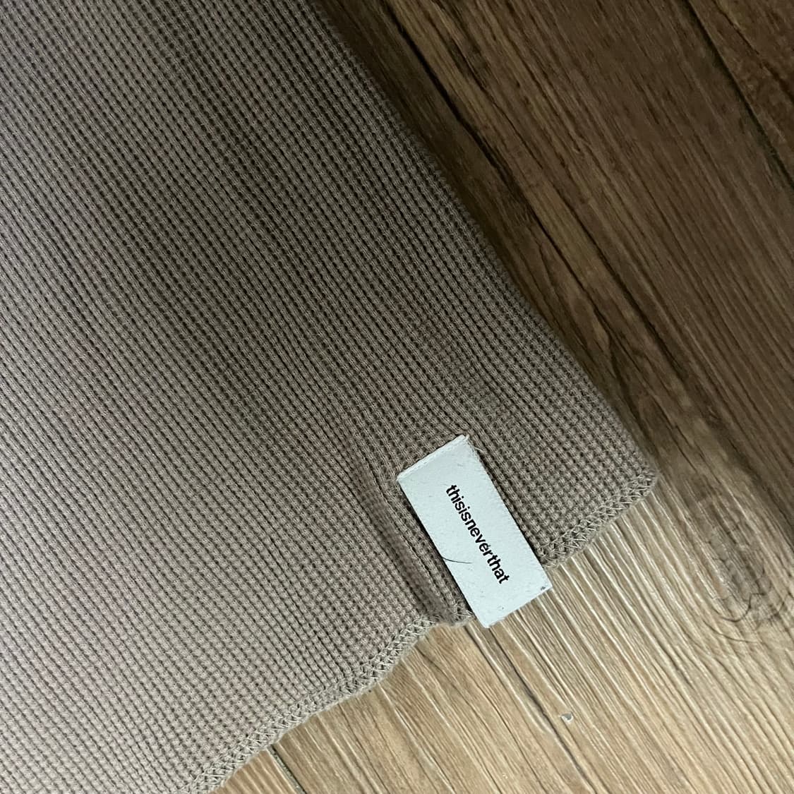 [Thisisneverthat]디스이즈네버댓 와플베이지 티 상품이미지7