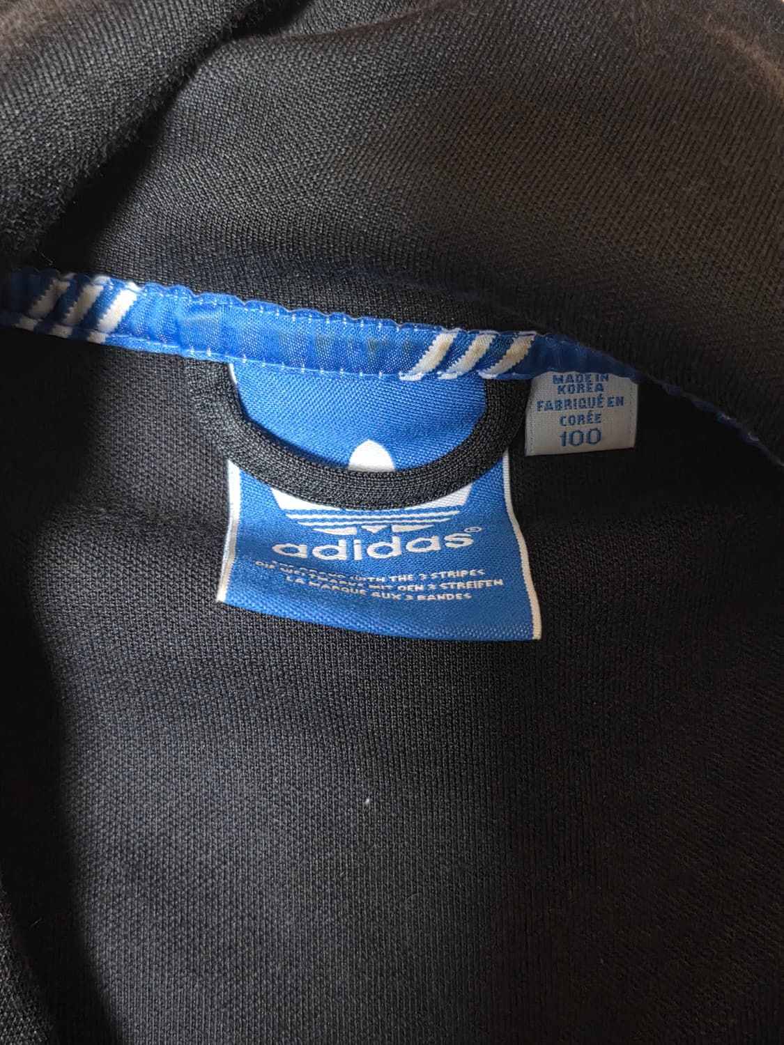 아디다스 파이어버드 져지 100 블랙 상품이미지4