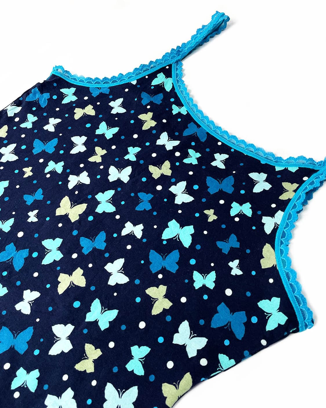 vintage 나비 프린트 슬리브리스 상품이미지5