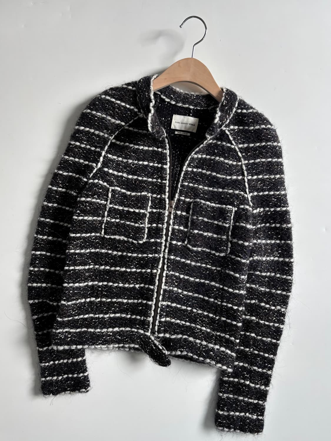 Isabel Marant 이자벨마랑 블랙 트위드 집업 상품이미지5