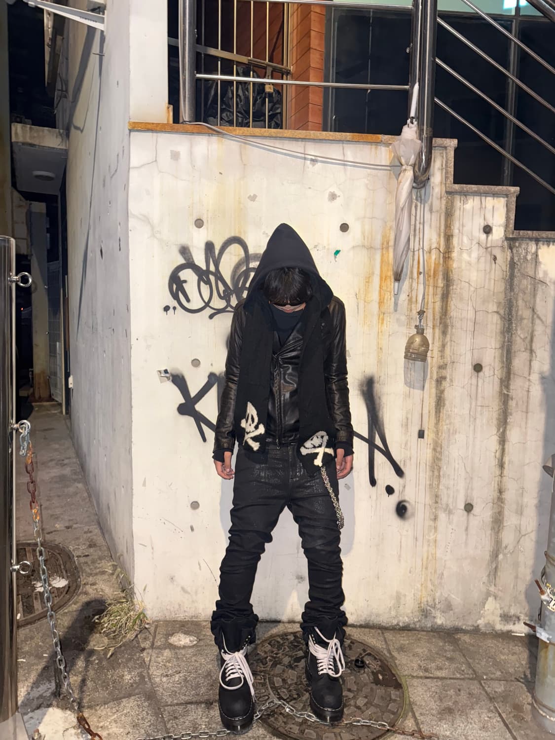 baccess왁스 코팅 데님 상품이미지3