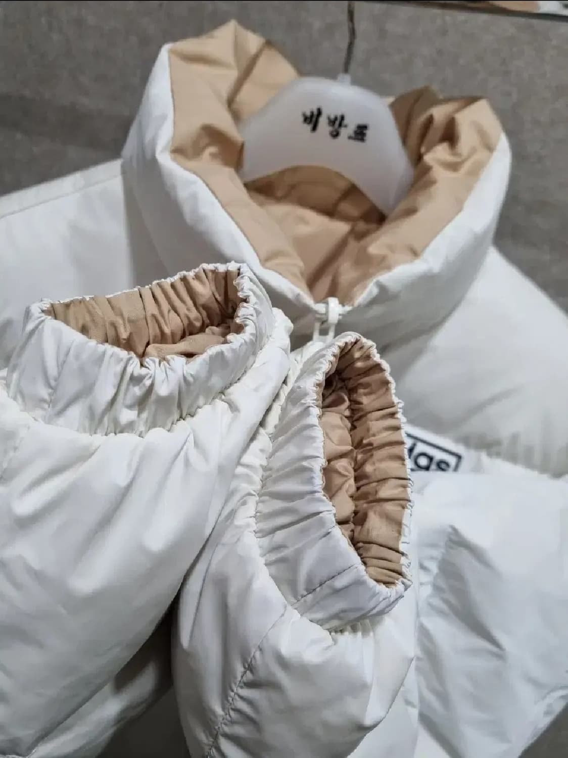 여성 90 아디다스 리버시블 양면 다운 자켓 상품이미지4