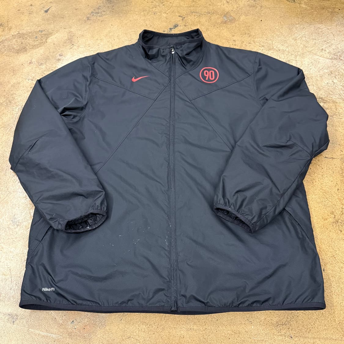 [정품/XXL] 나이키 블랙 바람막이 자켓 b16 상품이미지2