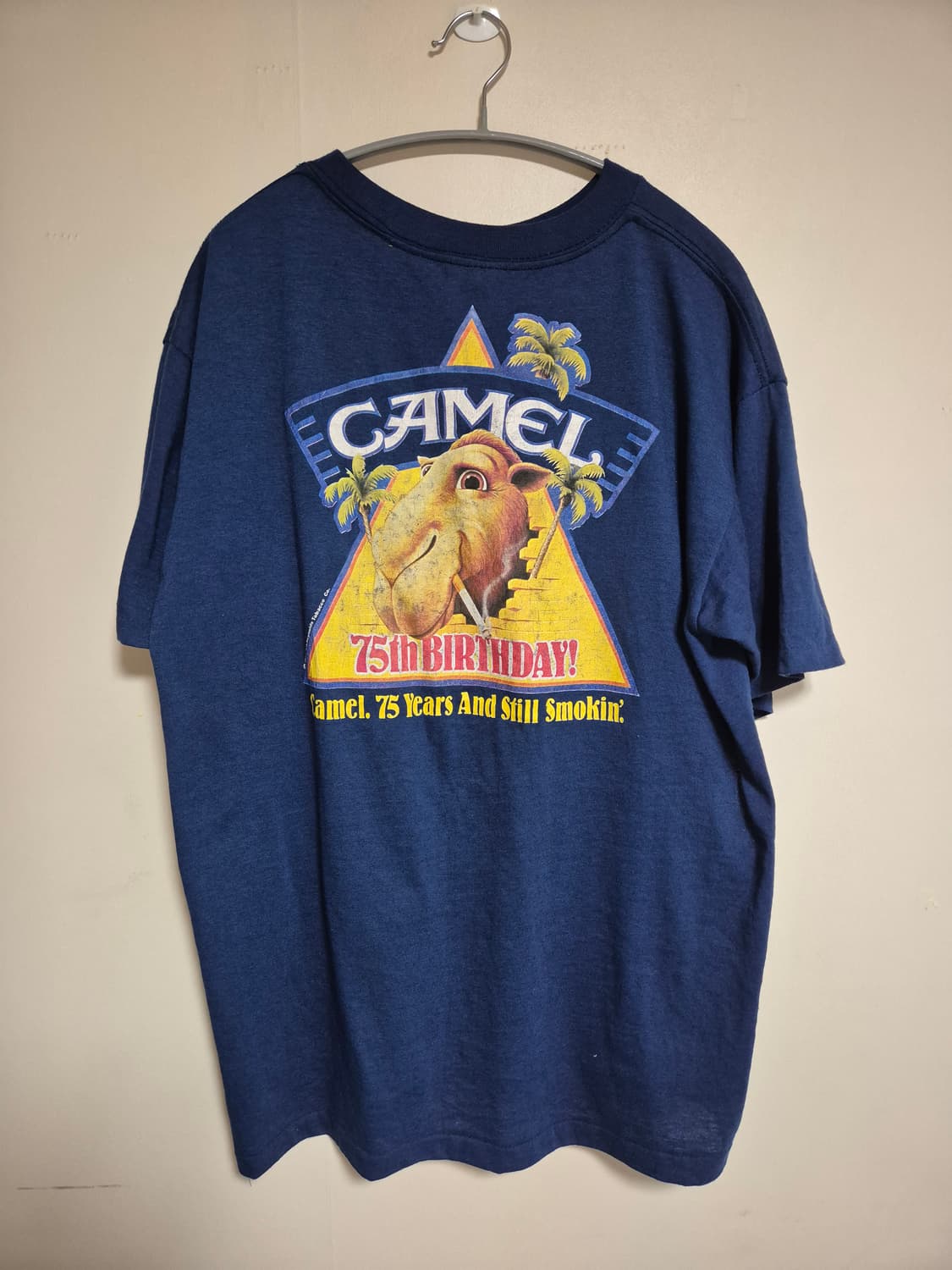 빈티지 카멜 티셔츠 XL 상품이미지1