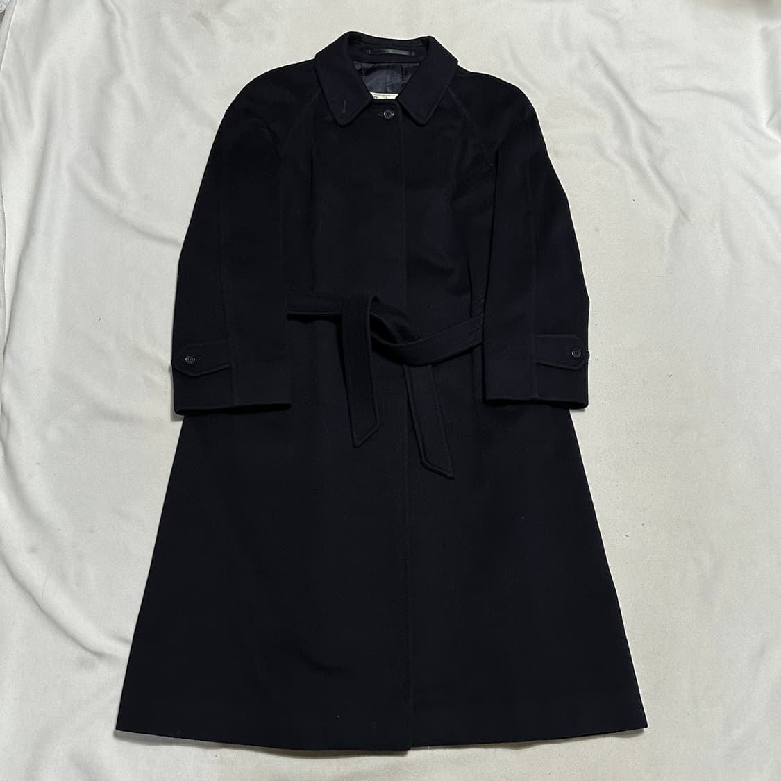 버버리 캐시미어 블랙 코트 상품이미지2