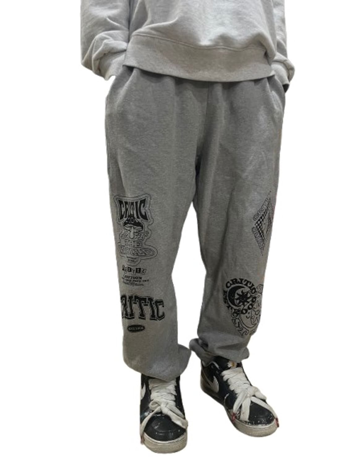 크리틱 그레이 스웻 팬츠 (라지 31-33 추천) 상품이미지1