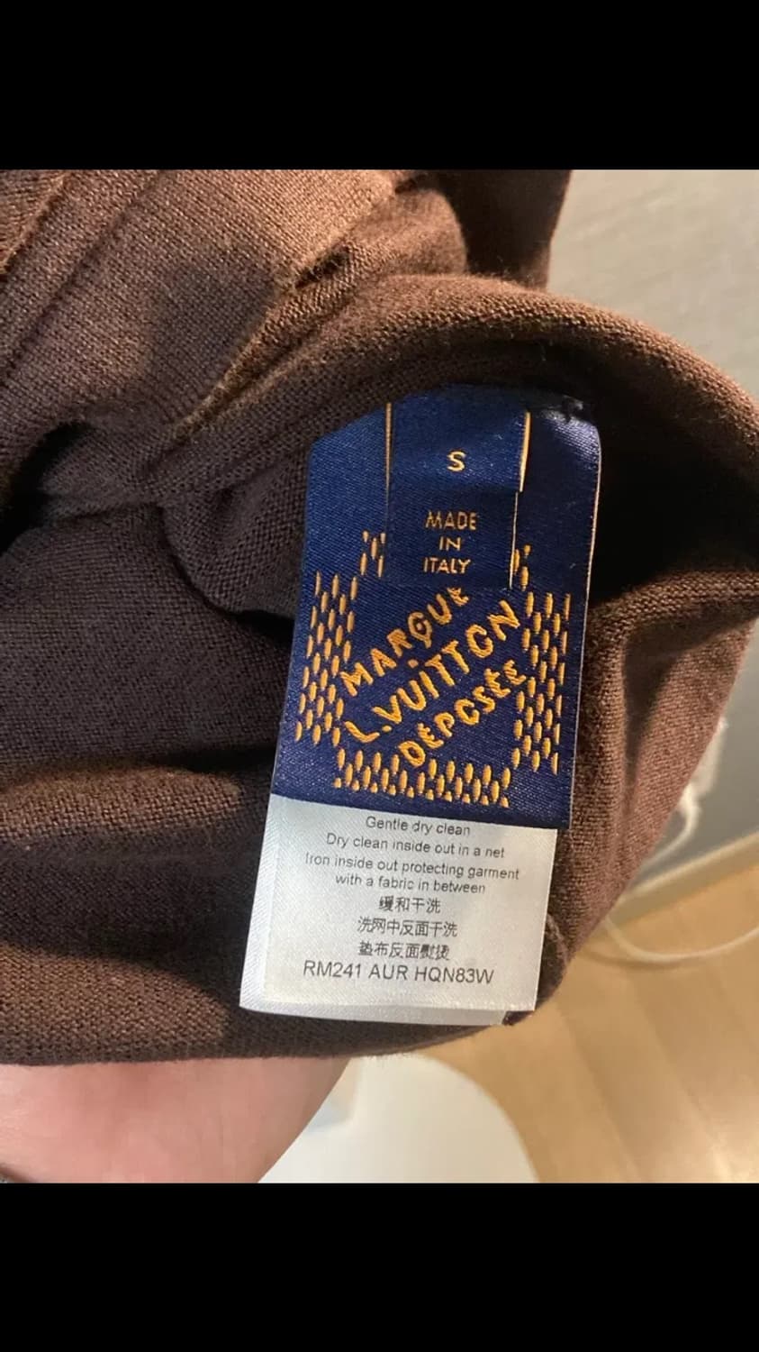 루이비통 트렁크 티셔츠 브라운 상품이미지4