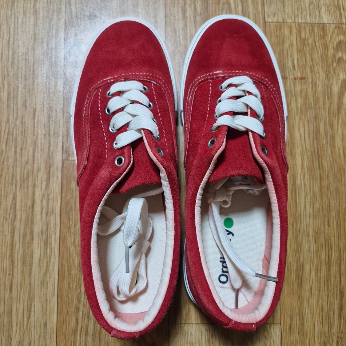 오디너리원 스웨이드 스니커즈 상품이미지2