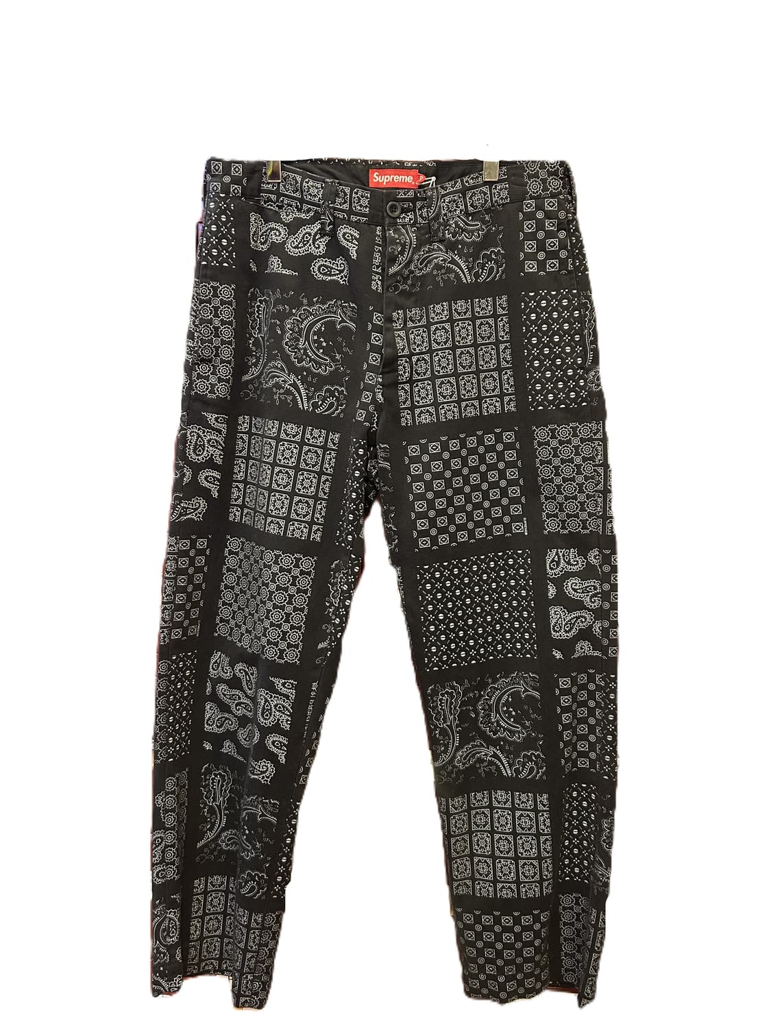 슈프림 반다나 패치워크 팬츠 상품이미지1