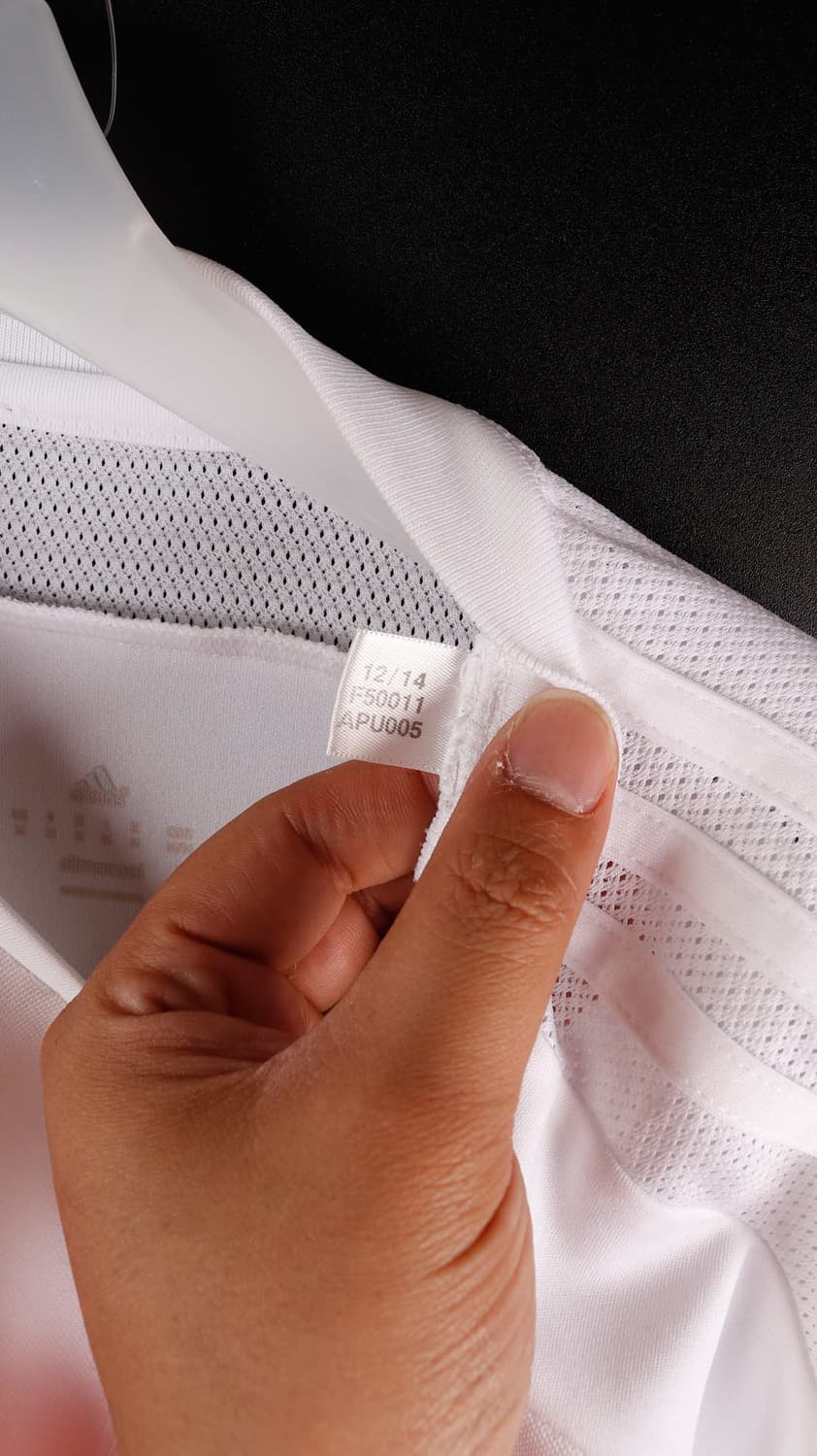 아디다스 JASA 흰색 축구반팔 상품이미지3