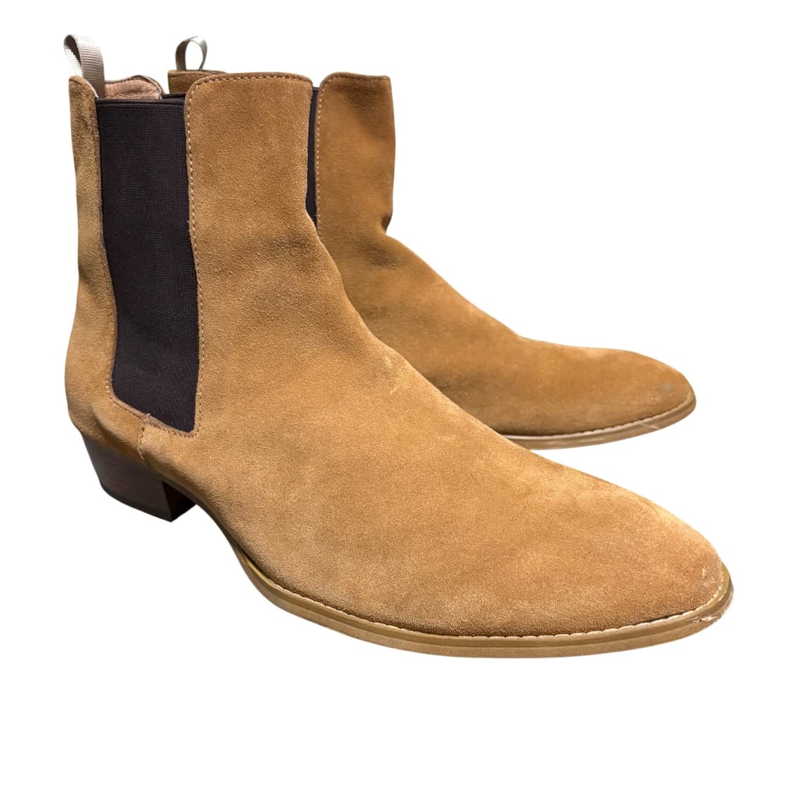 카멜 스웨이드 웨스턴 부츠 280-290 첼시부츠 상품이미지3