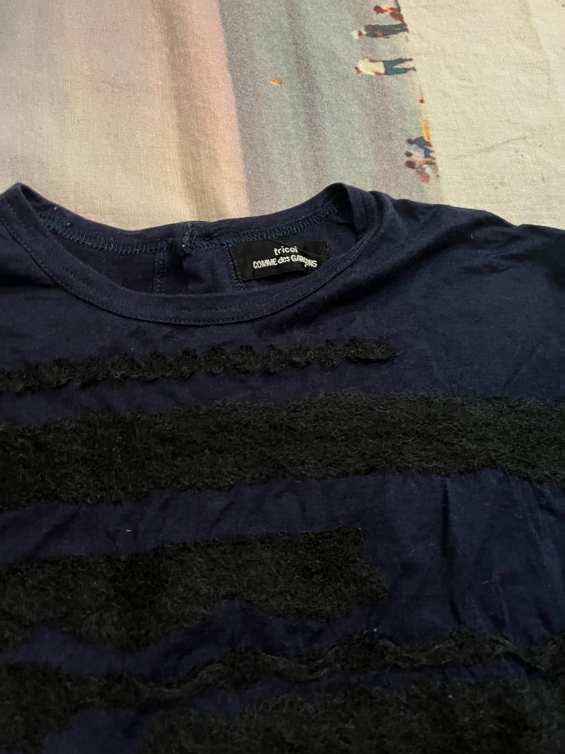 comme des garcons 면 가디건 상품이미지3