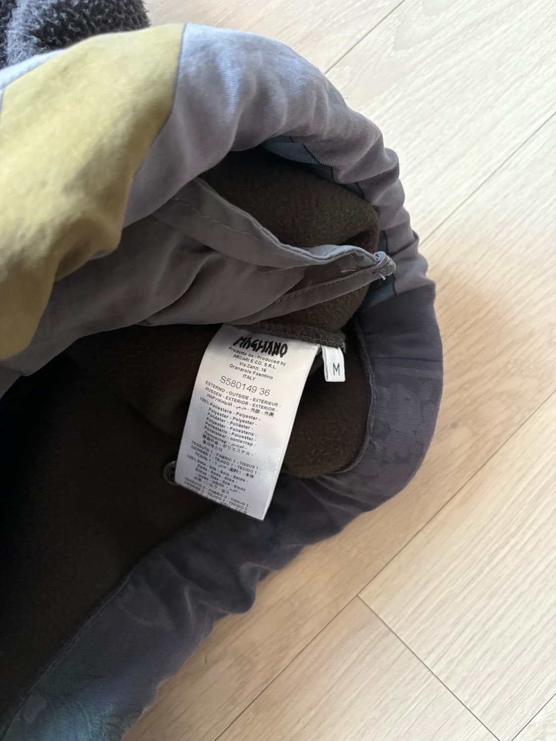 마리아노 Dusty pile 롱 후리스 자켓 상품이미지6