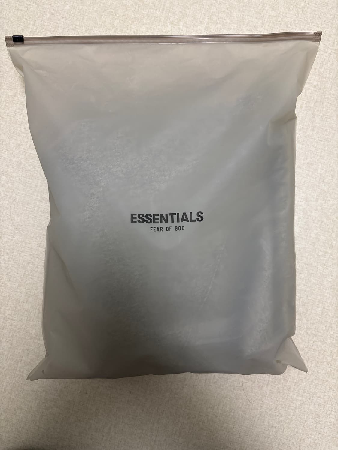 피어오브갓 에센셜 21FW 코어 컬렉션 후드 다크 헤더 오트밀 상품이미지2