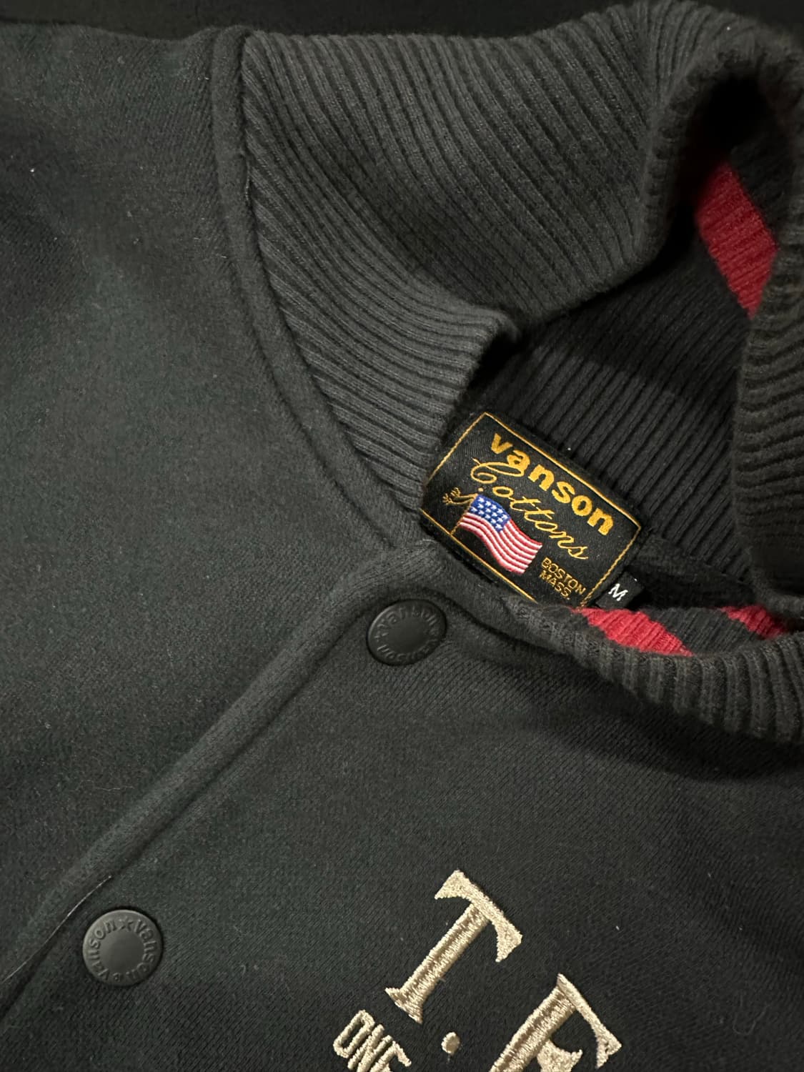 벤슨 백로고 바시티 자켓 상품이미지4