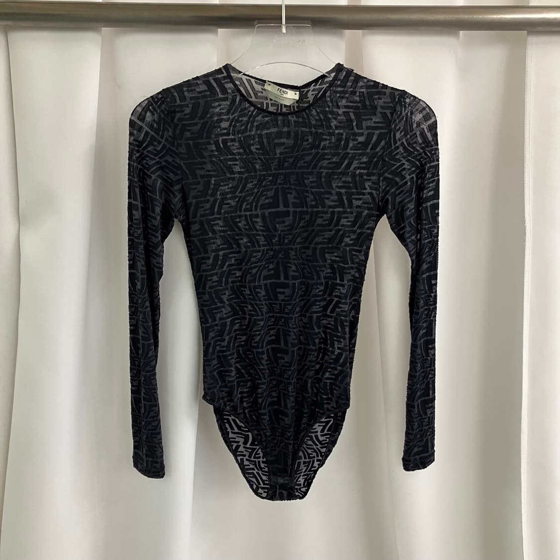 펜디 자카드 시스루 바디슈트 XXS 상품이미지1