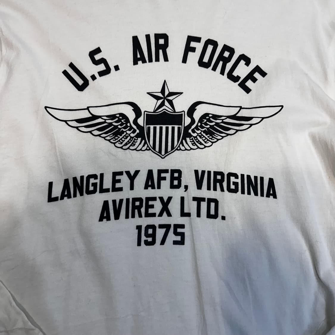 아비렉스 U.S Air Force 롱슬리브 티셔츠L 상품이미지5