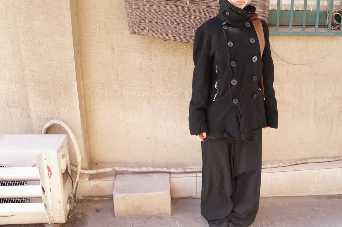 준야 와타나베 07aw 축융 피코트 상품이미지7