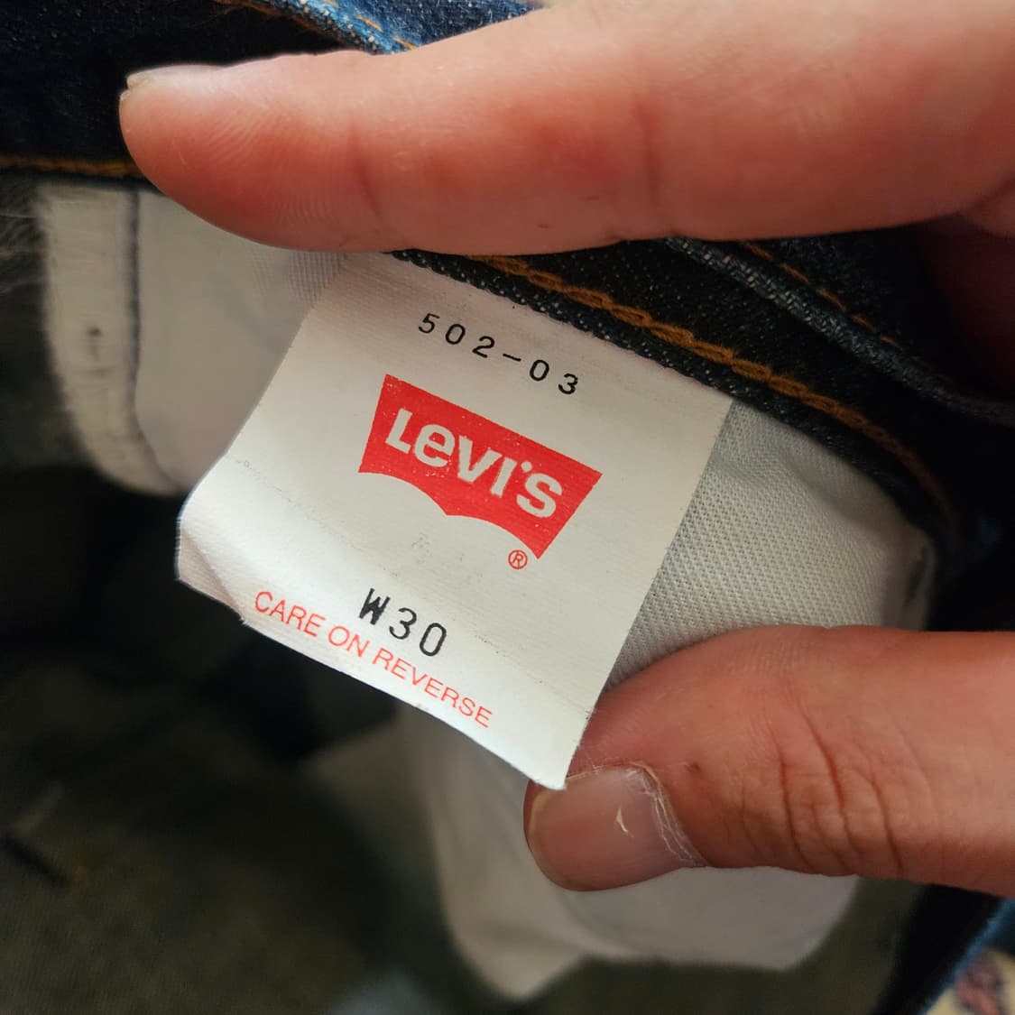 리바이스(Levis) "502" 90's in Japan 데님
팬츠
 상품이미지7