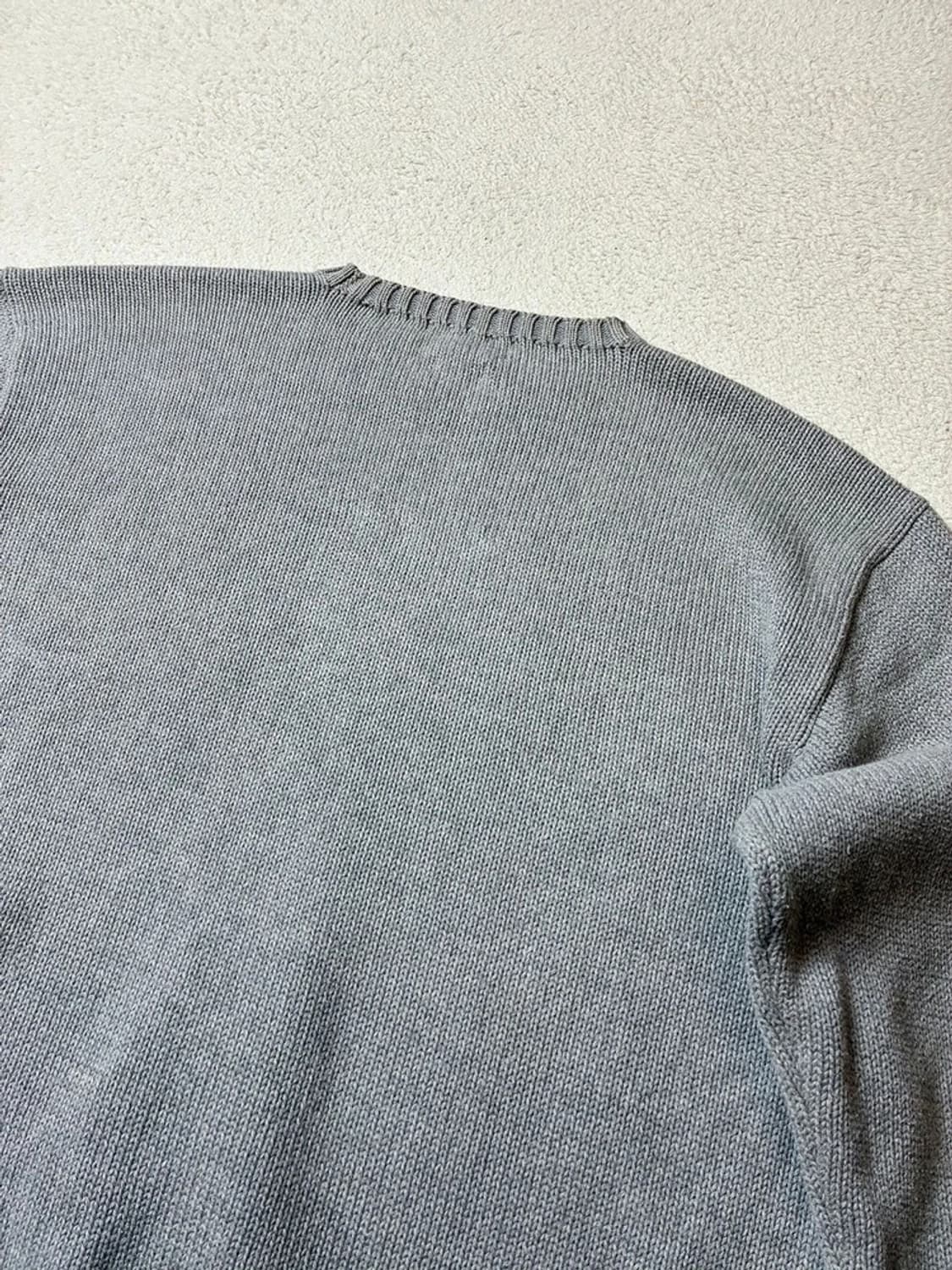 폴로 랄프로렌 00's 헤비코튼 로고 니트 PN7572 상품이미지5