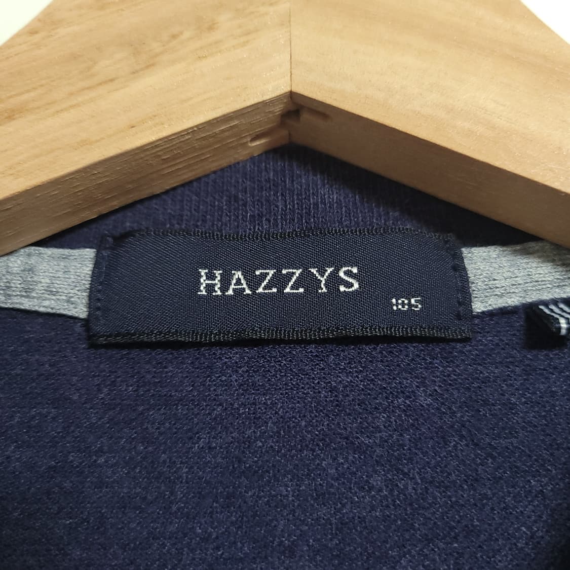 (105) HAZZYS 헤지스 3색 배선 반팔 카라티 상품이미지3