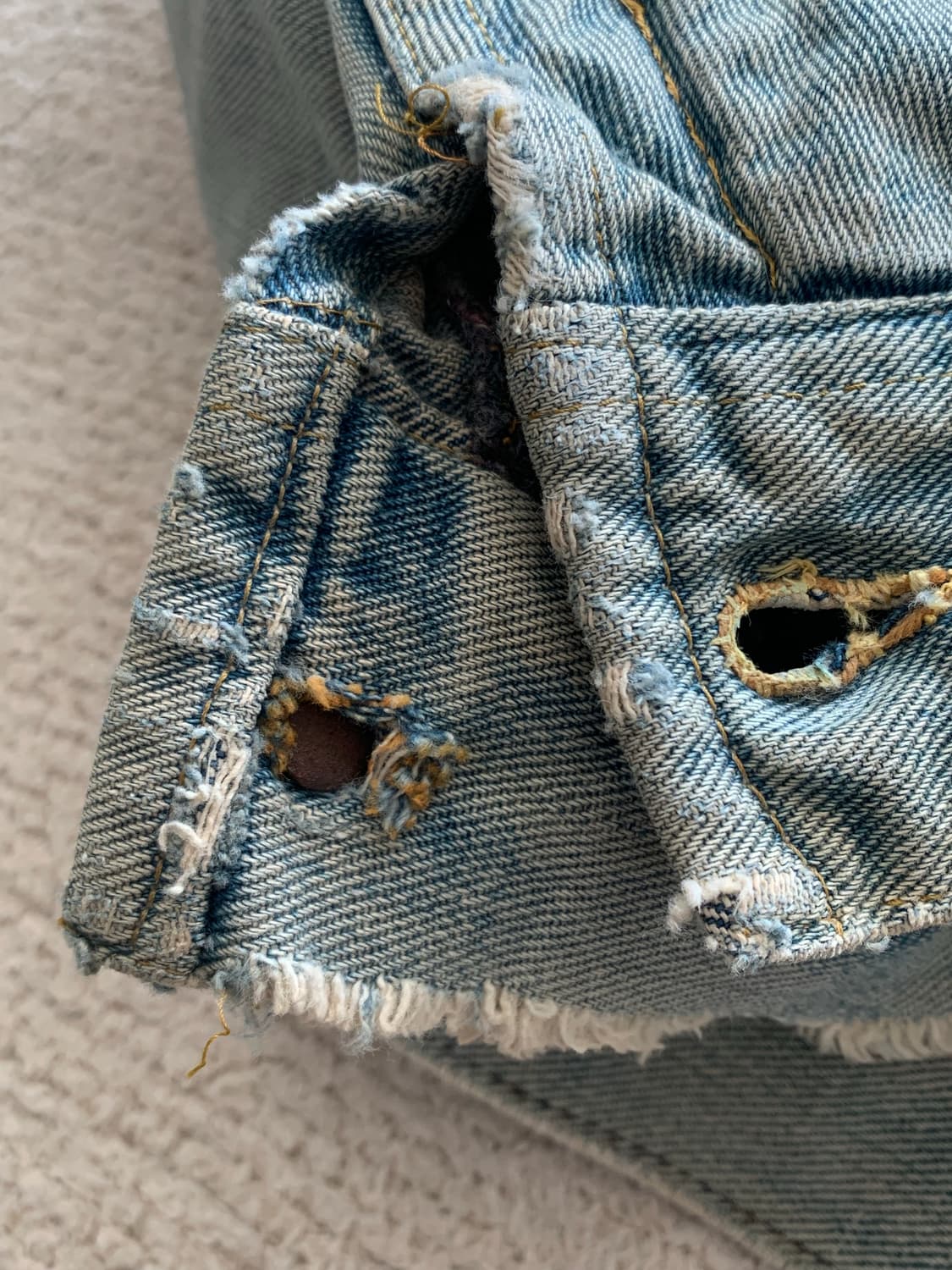 70s Lee Riders 스톰라이터 101-LJ 데님 트러커 자켓 상품이미지10