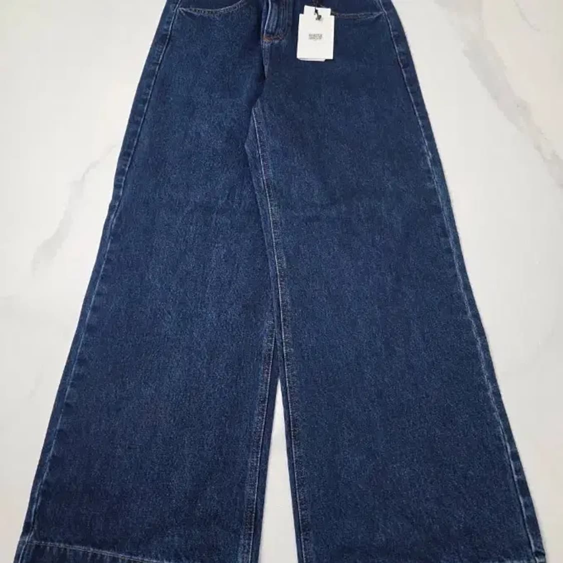 [새상품] 마리떼 프랑소와 저버 와이드 데님 팬츠 인디고 27 상품이미지3