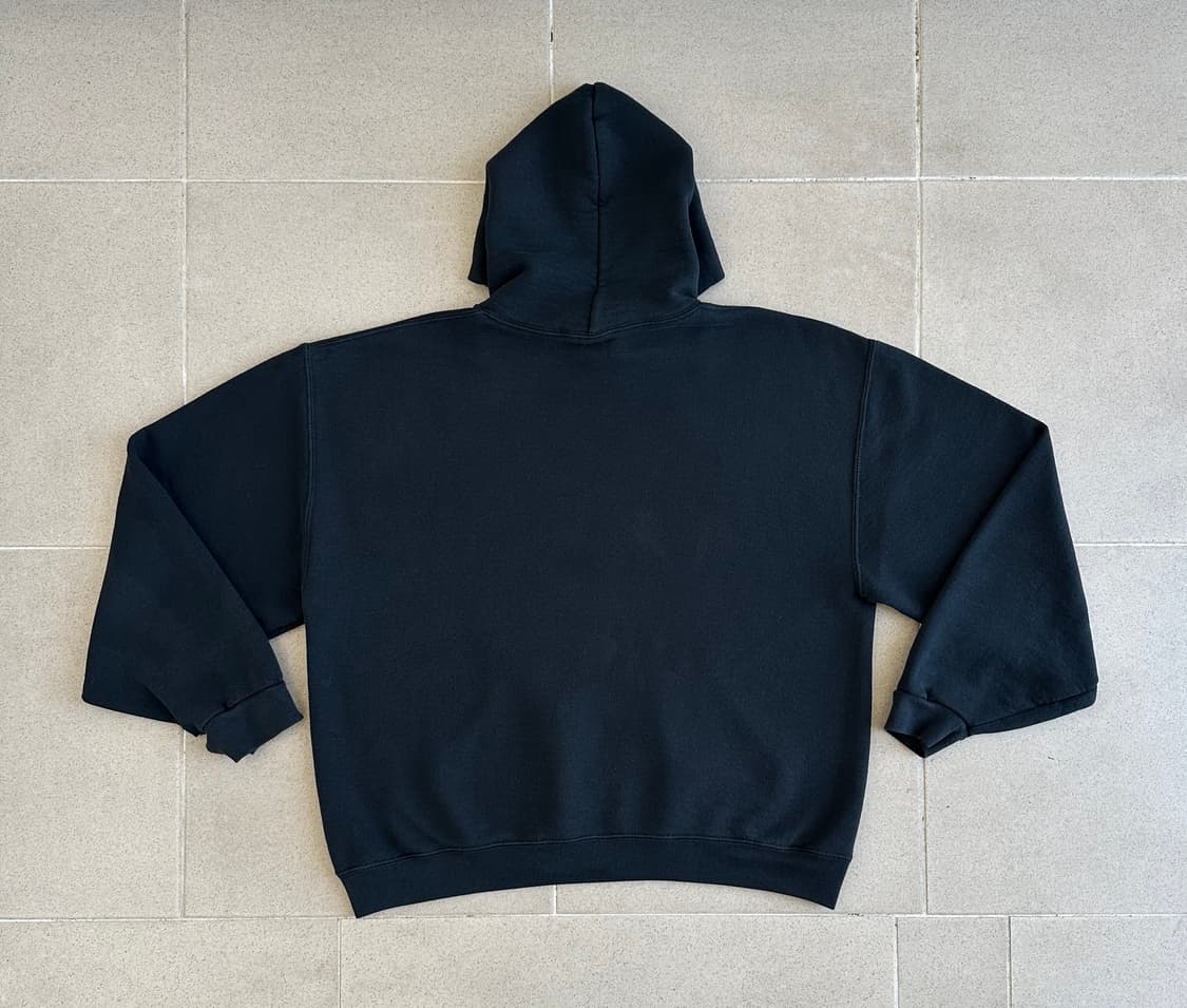 빈티지 러셀 후드 블랙 L 상품이미지2